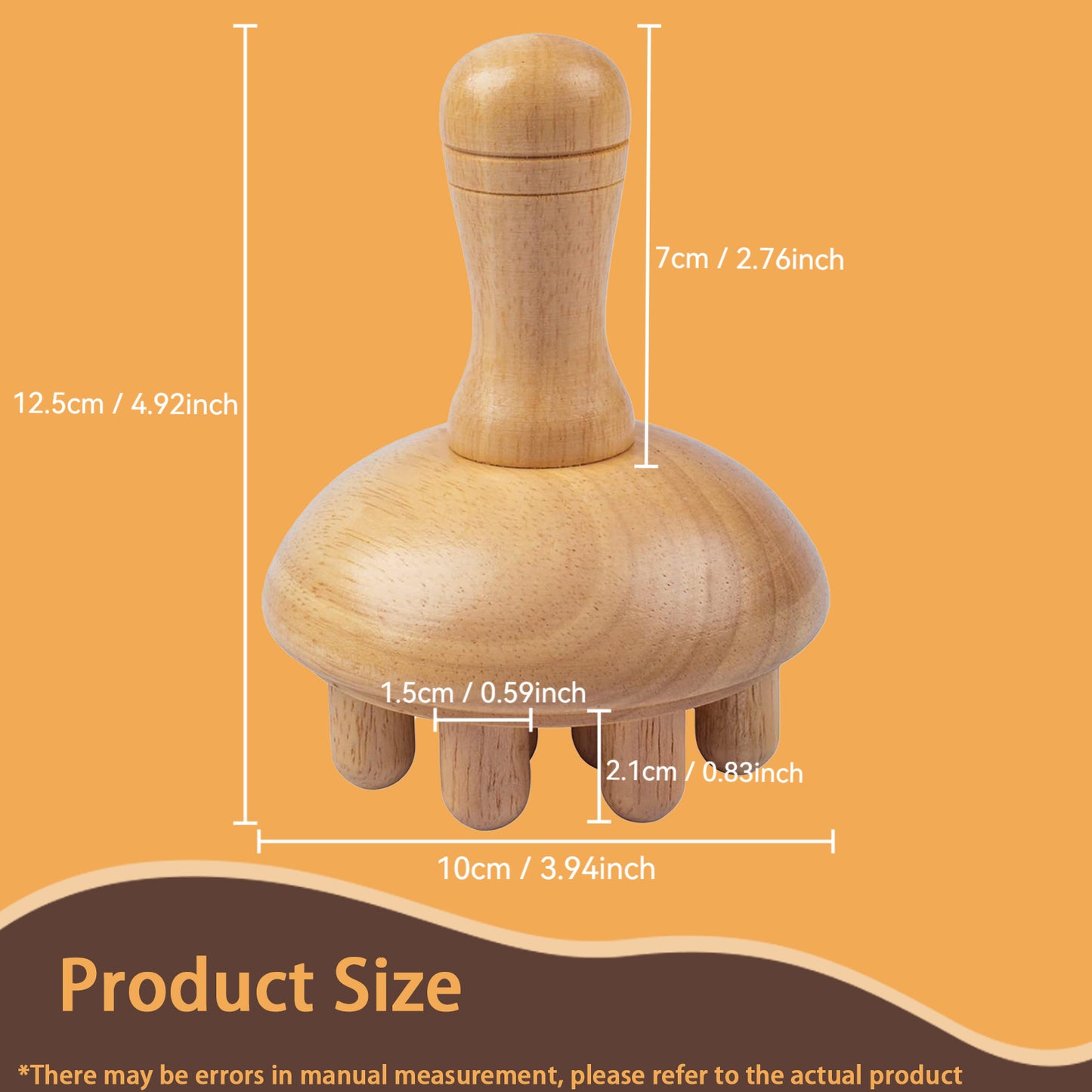 Mushroom Head Shape Massager