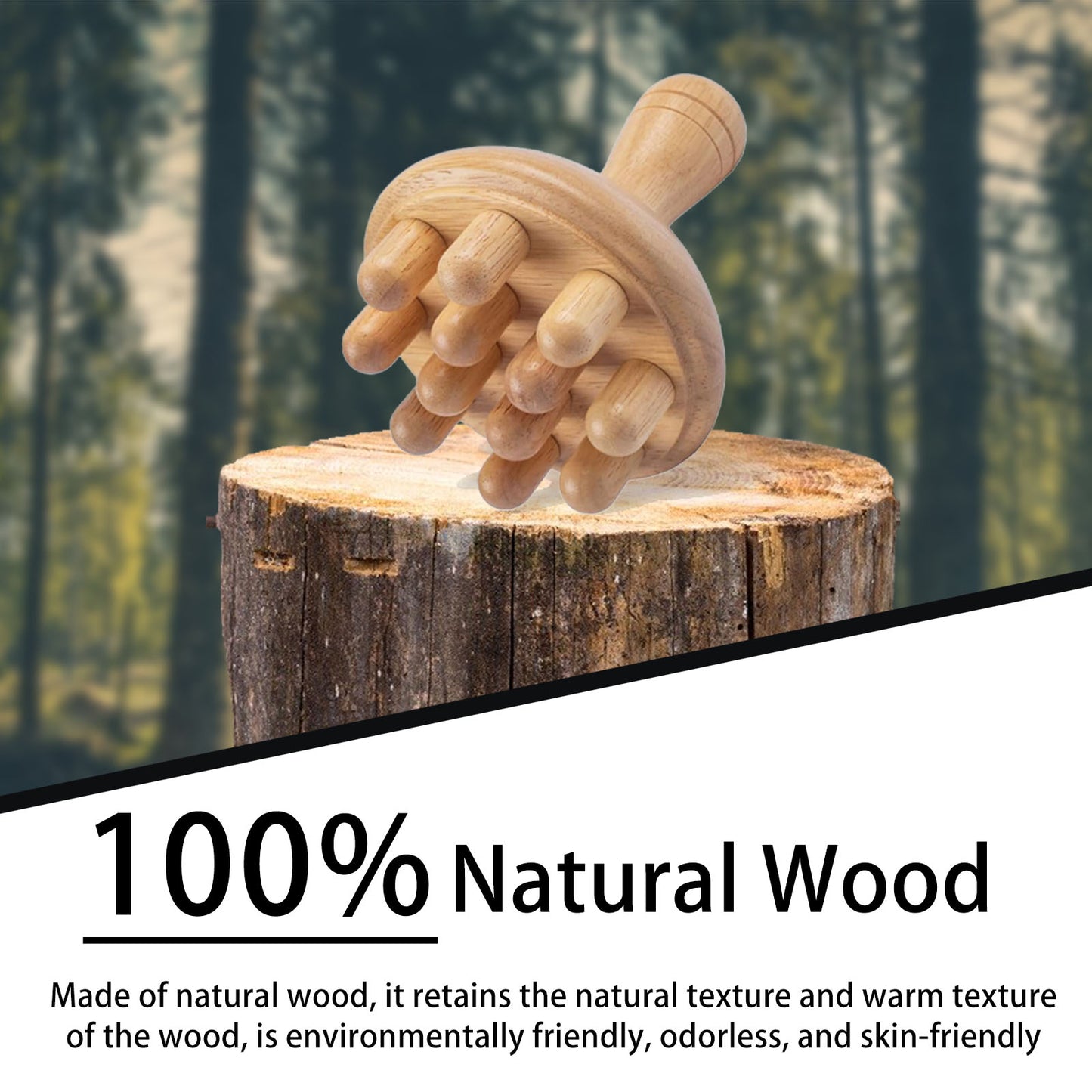 Mushroom Head Shape Massager