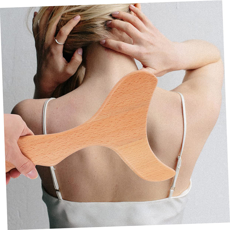 Fishbone scraping plate
