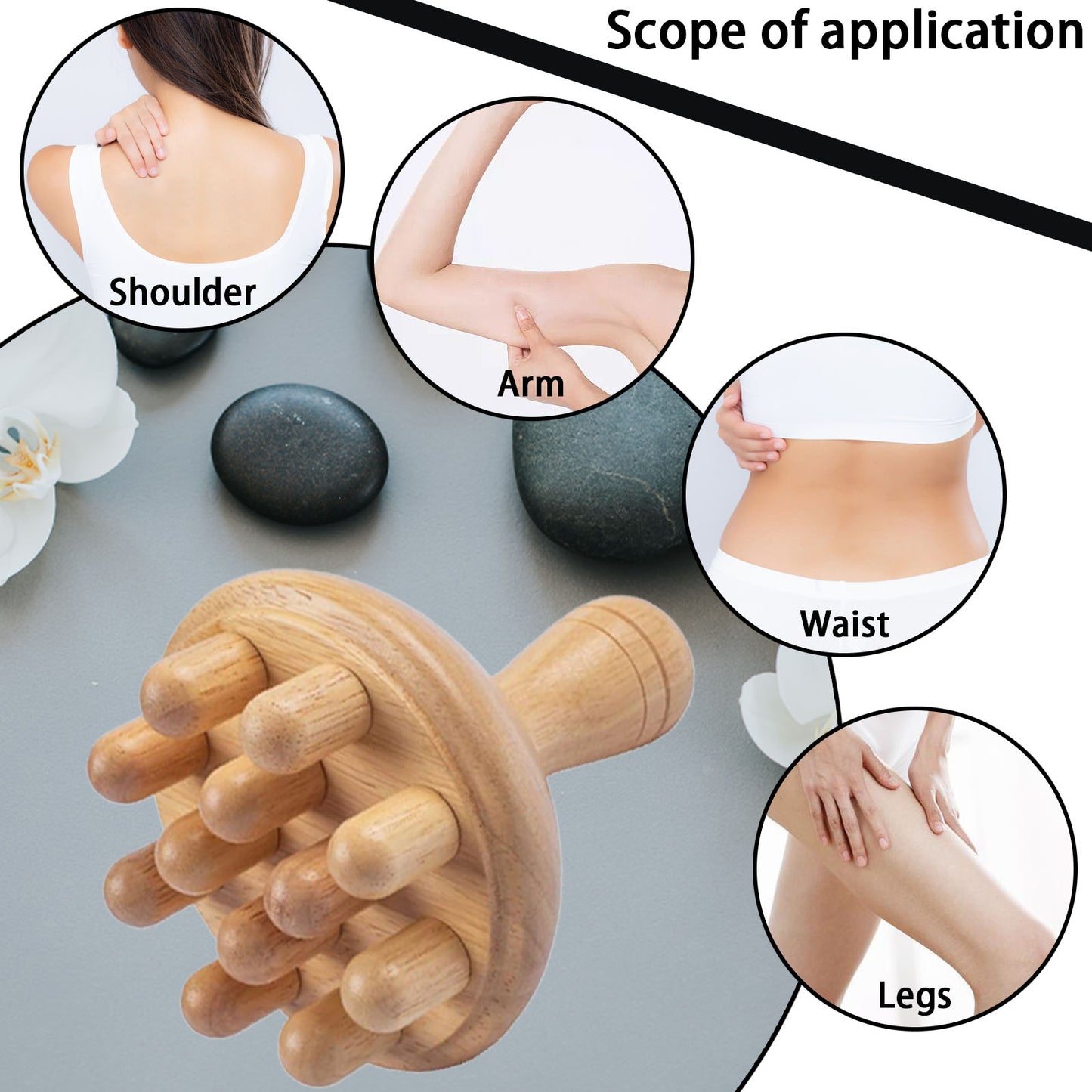 Mushroom Head Shape Massager