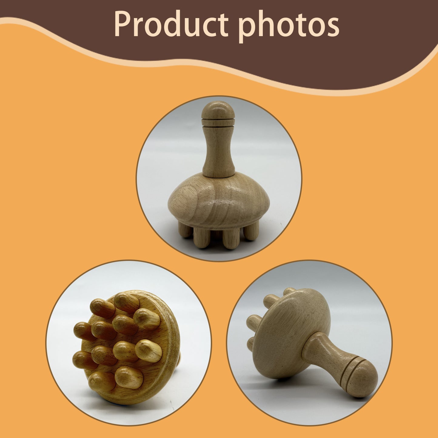 Mushroom Head Shape Massager